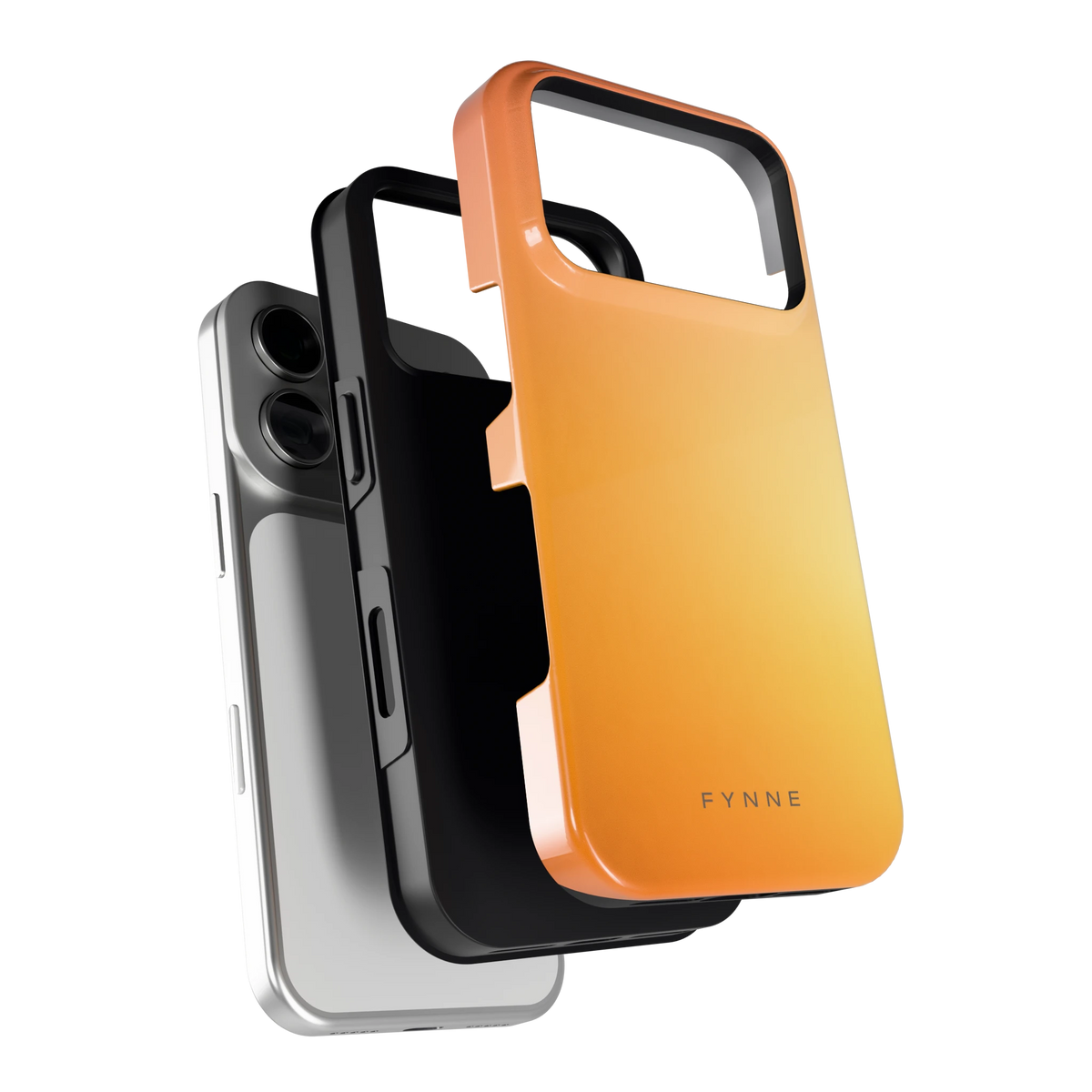 Gouden Uurgloed hoesje voor iPhone 18 Pro, los van de telefoon