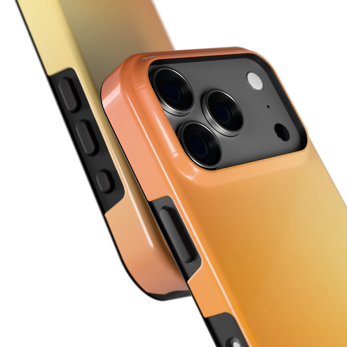 Gouden Uurgloed hoesje voor iPhone 18 Pro, close-up