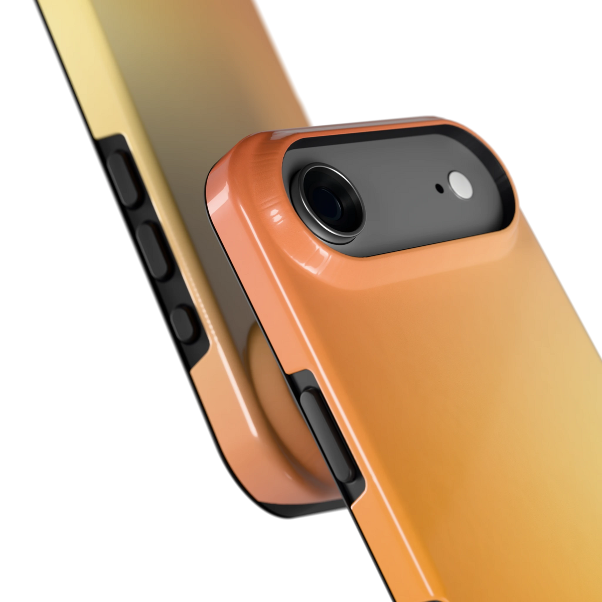 Gouden Uurgloed hoesje voor iPhone Air, close-up