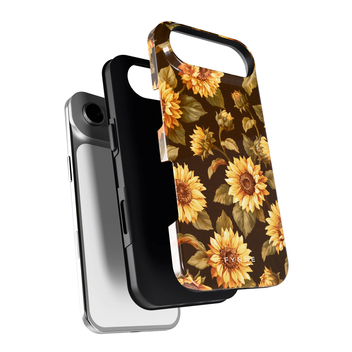 Gouden Zonnebloemen hoesje voor iPhone Air, los van de telefoon