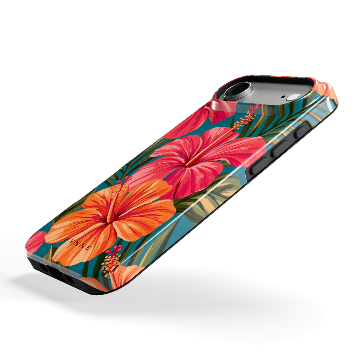 Hibiscus Paradijs hoesje voor iPhone Air, schuin