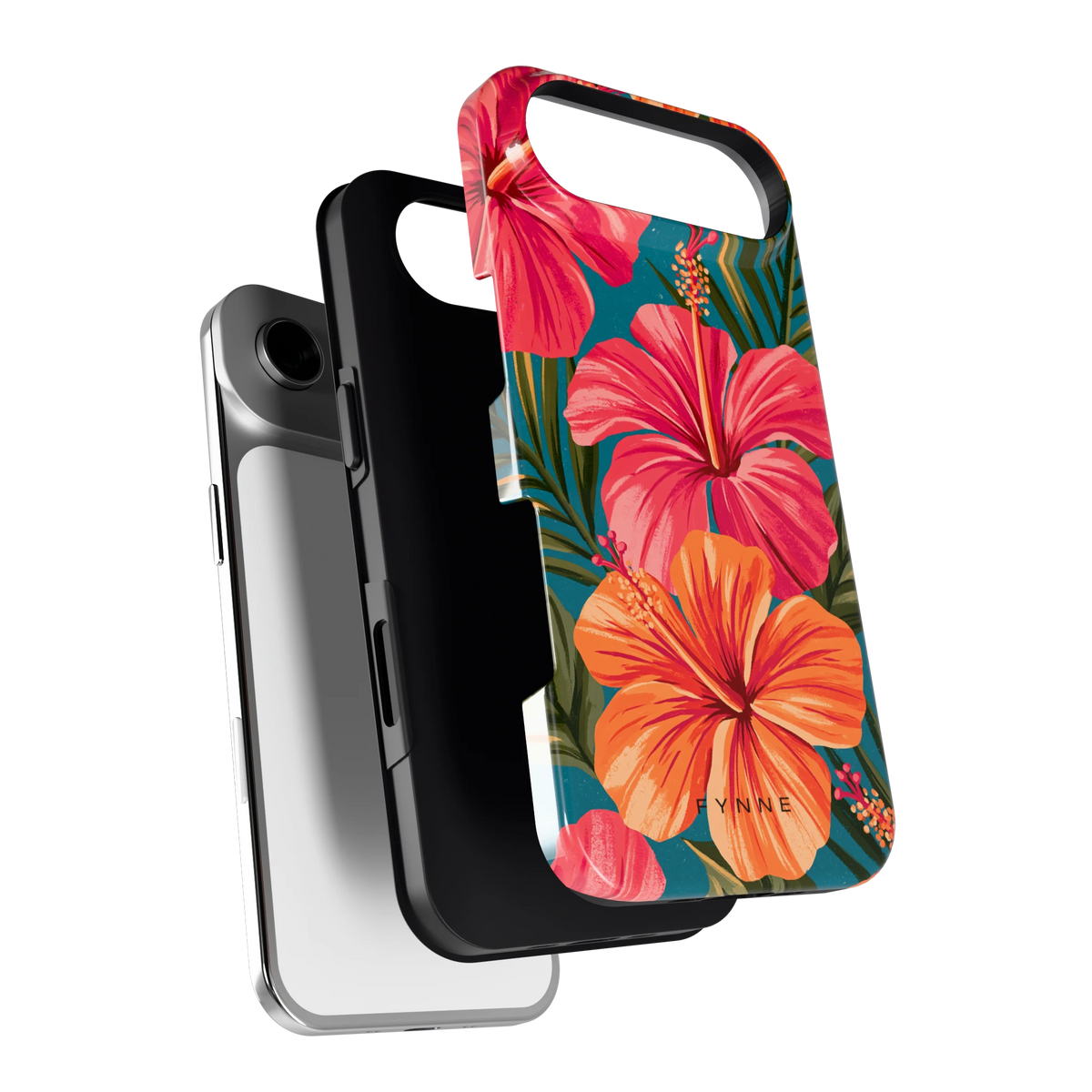 Hibiscus Paradijs hoesje voor iPhone Air, los van de telefoon