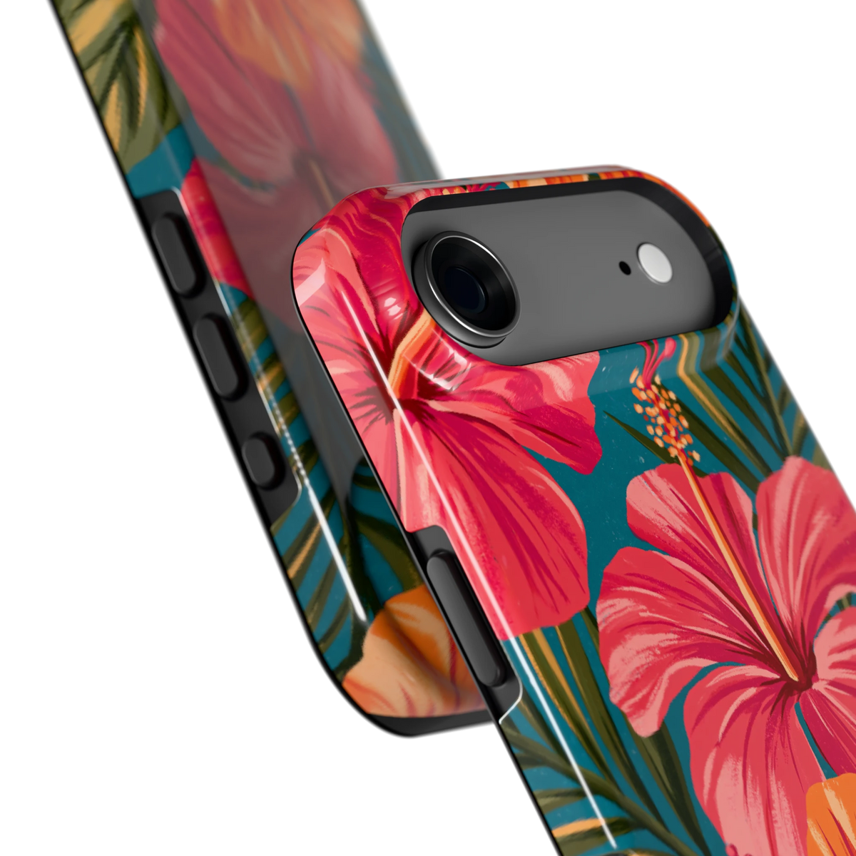 Hibiscus Paradijs hoesje voor iPhone Air, close-up
