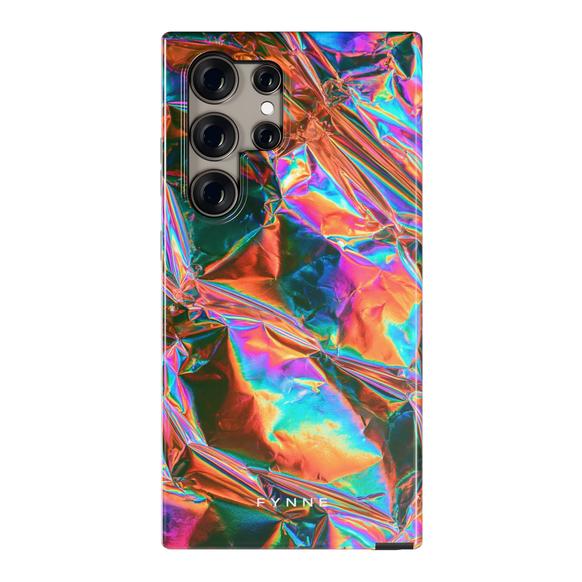 Holografische print hoesje voor Galaxy S24 Ultra, achterkant