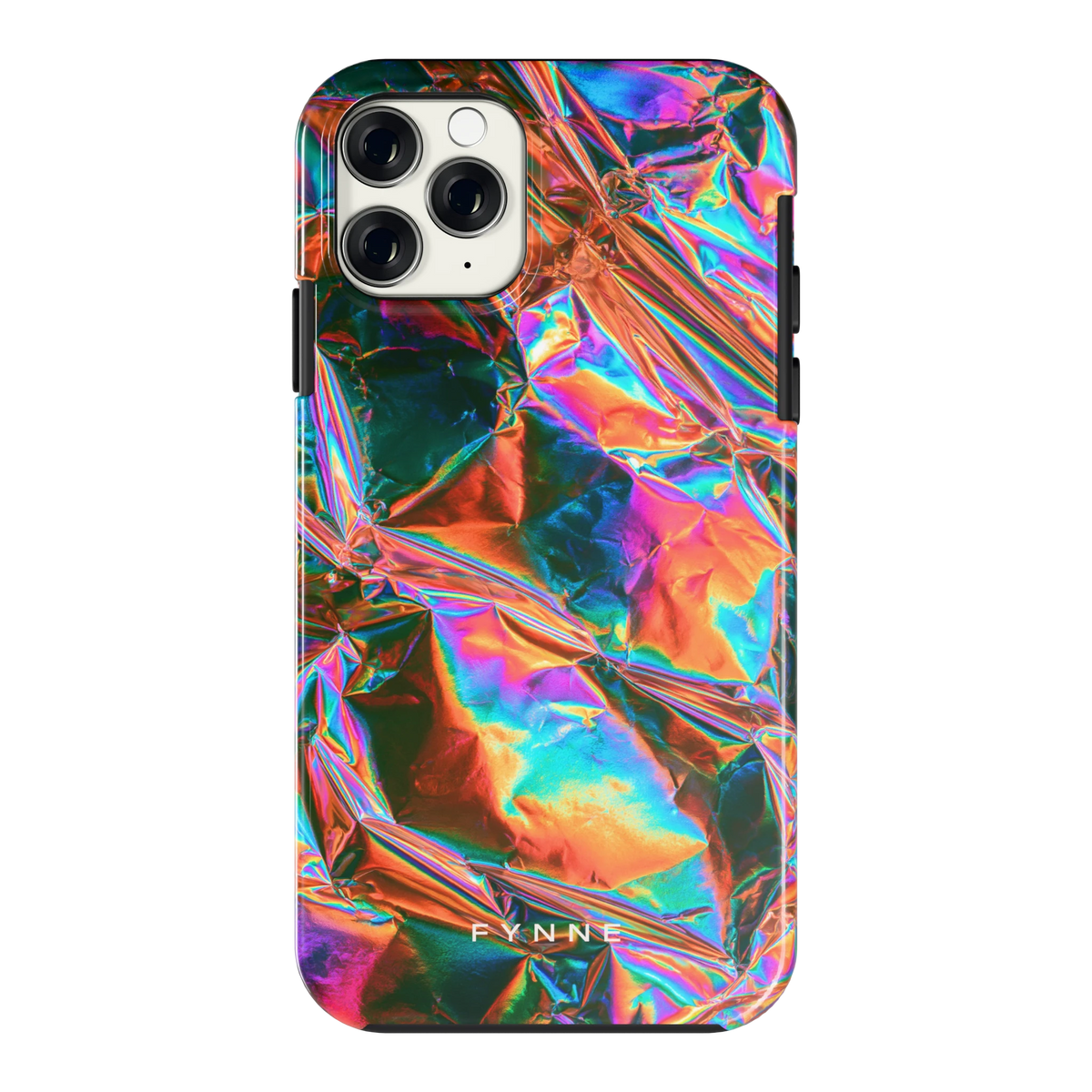 Holografische print hoesje voor iPhone 11 Pro, achterkant
