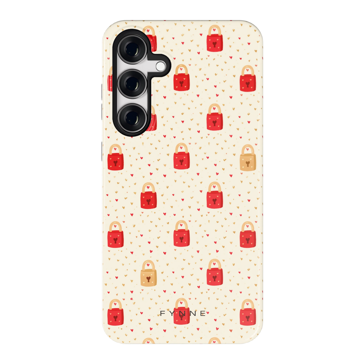 Liefdesslotjes hoesje voor Galaxy S24+, achterkant