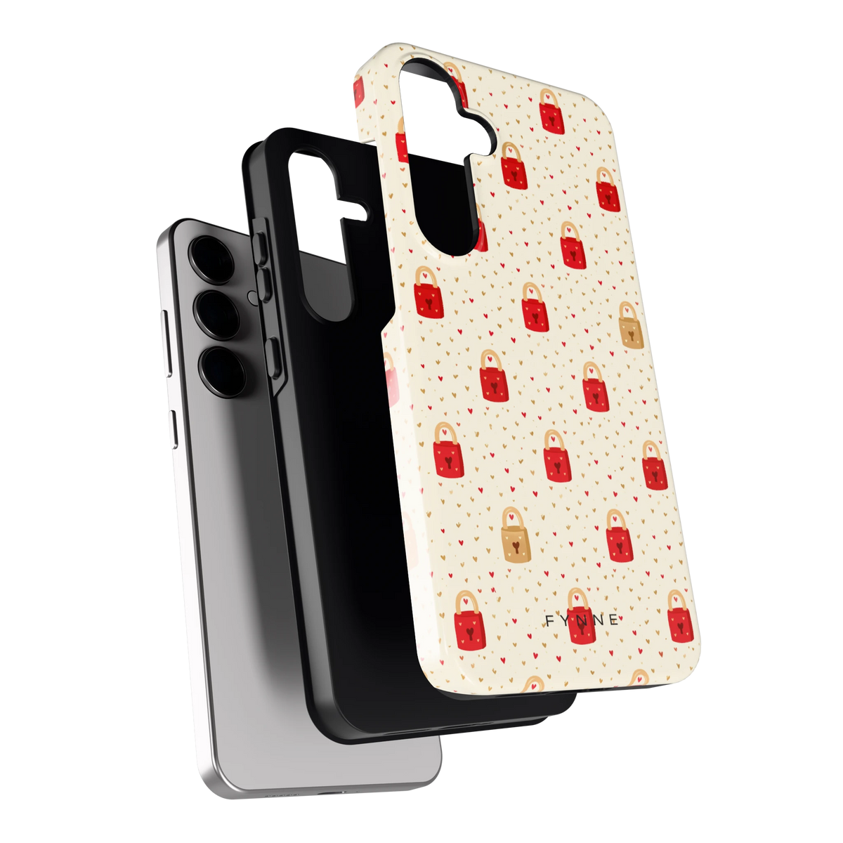 Liefdesslotjes hoesje voor Galaxy S24+, los van de telefoon