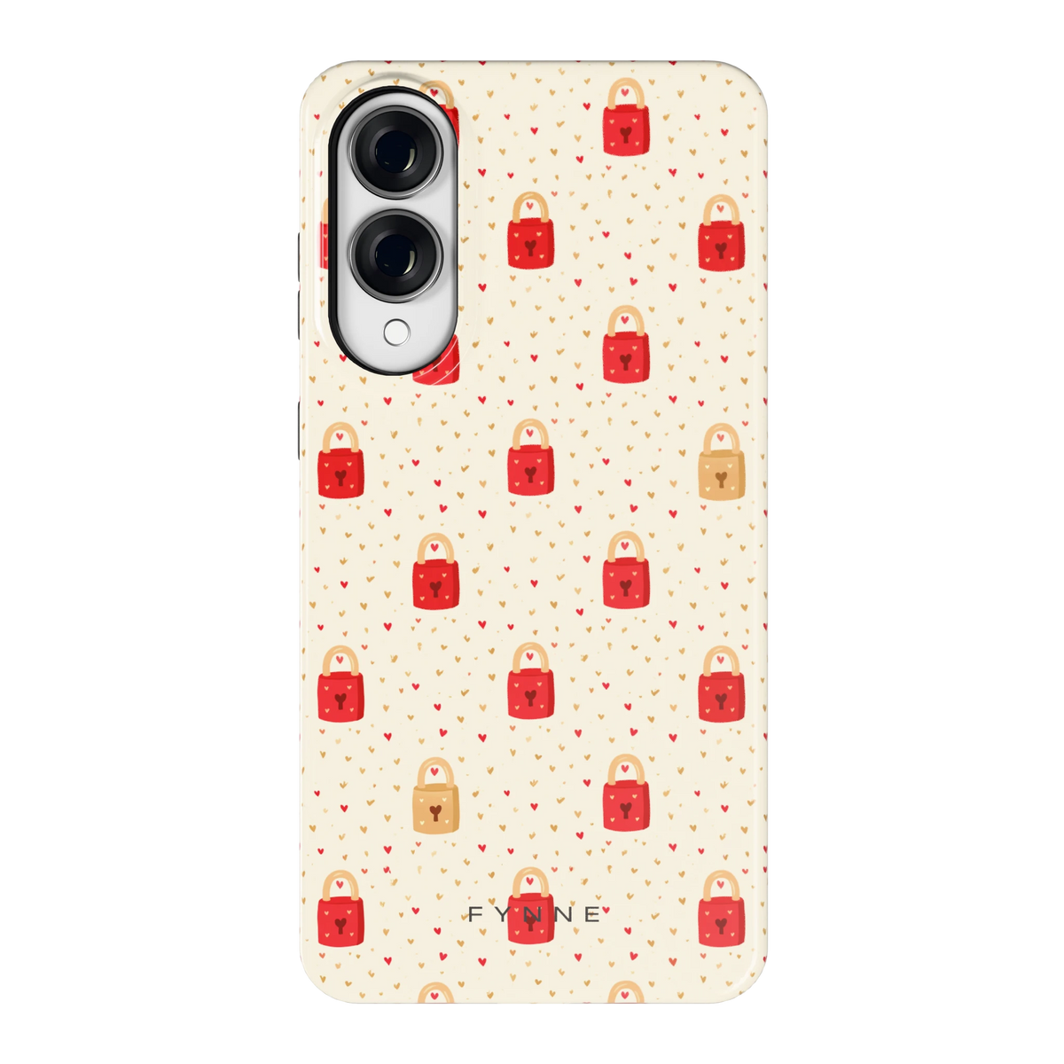 Liefdesslotjes hoesje voor Galaxy S25 Edge, achterkant