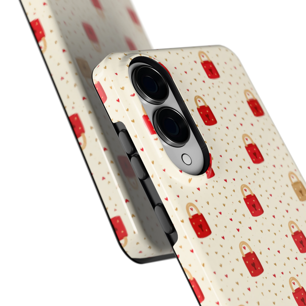 Liefdesslotjes hoesje voor Galaxy S25 Edge, close-up