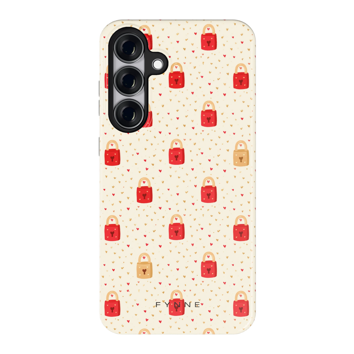 Liefdesslotjes hoesje voor Galaxy S25+, achterkant