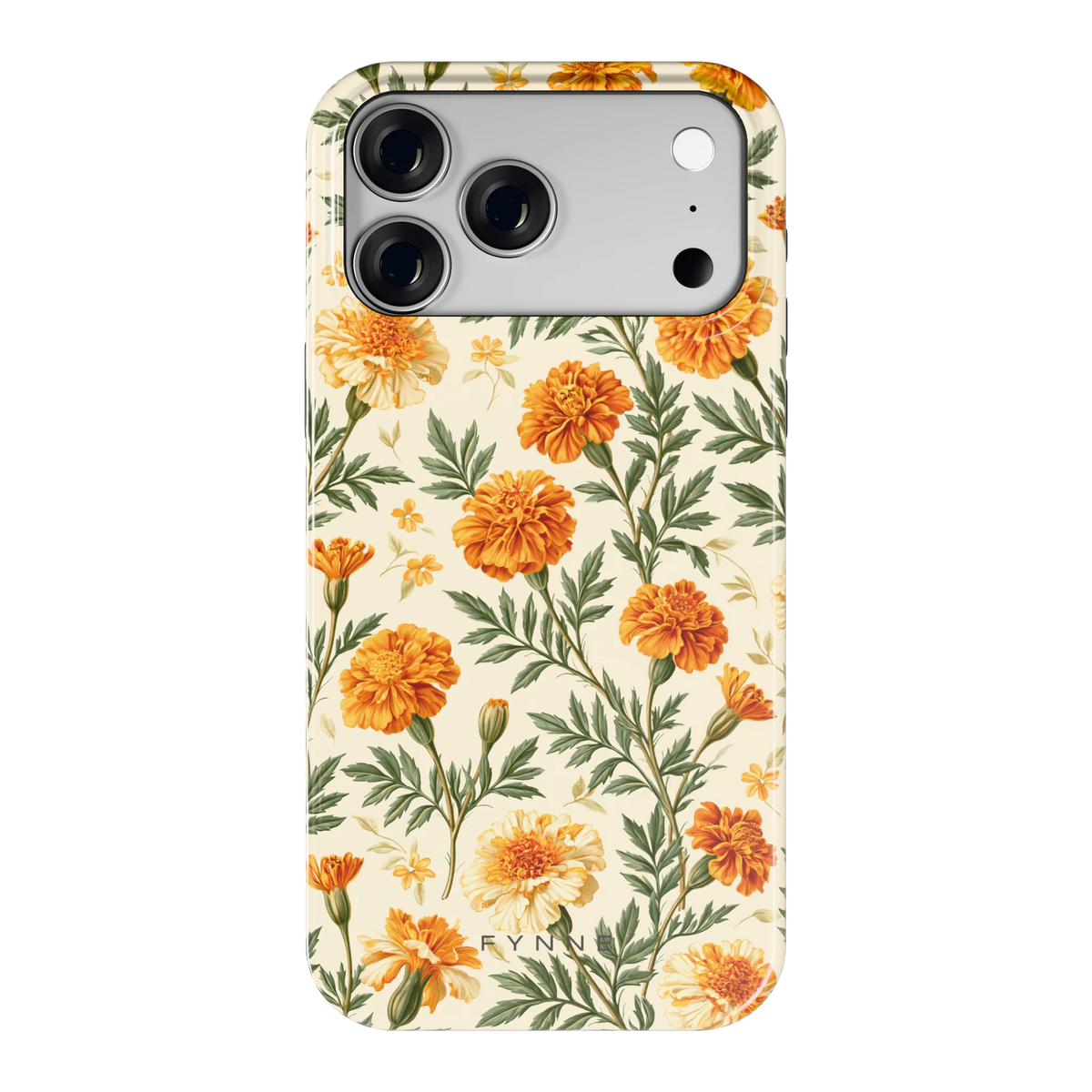 Goudsbloemenveld hoesje voor iPhone 18 Pro Max, achterkant