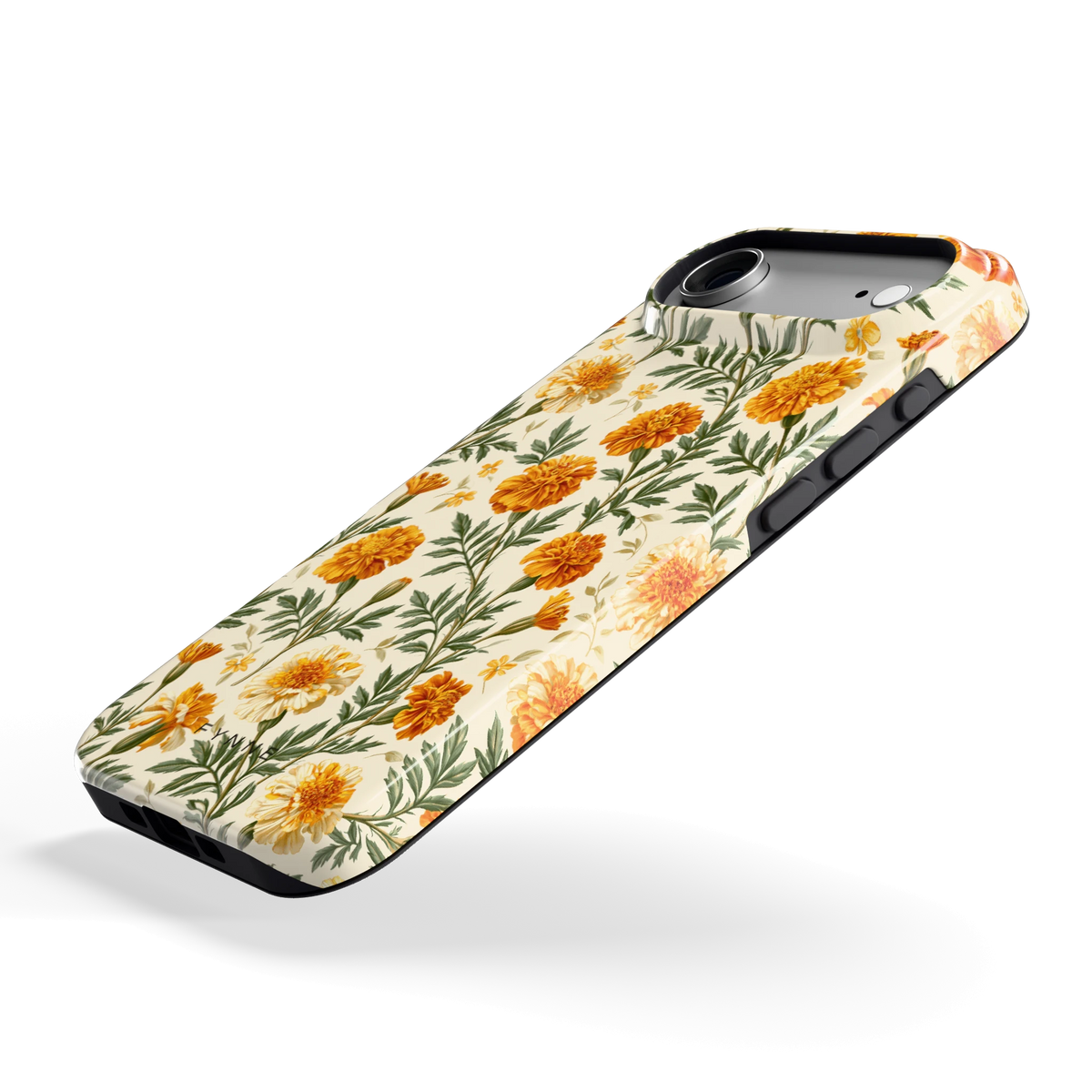 Goudsbloemenveld hoesje voor iPhone Air, schuin