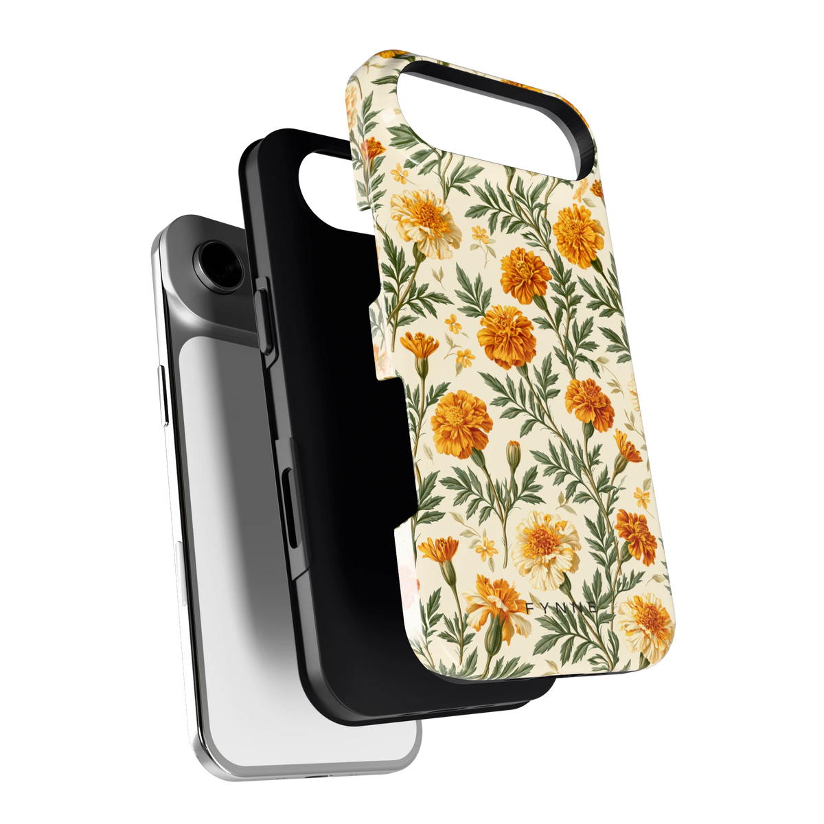 Goudsbloemenveld hoesje voor iPhone Air, los van de telefoon