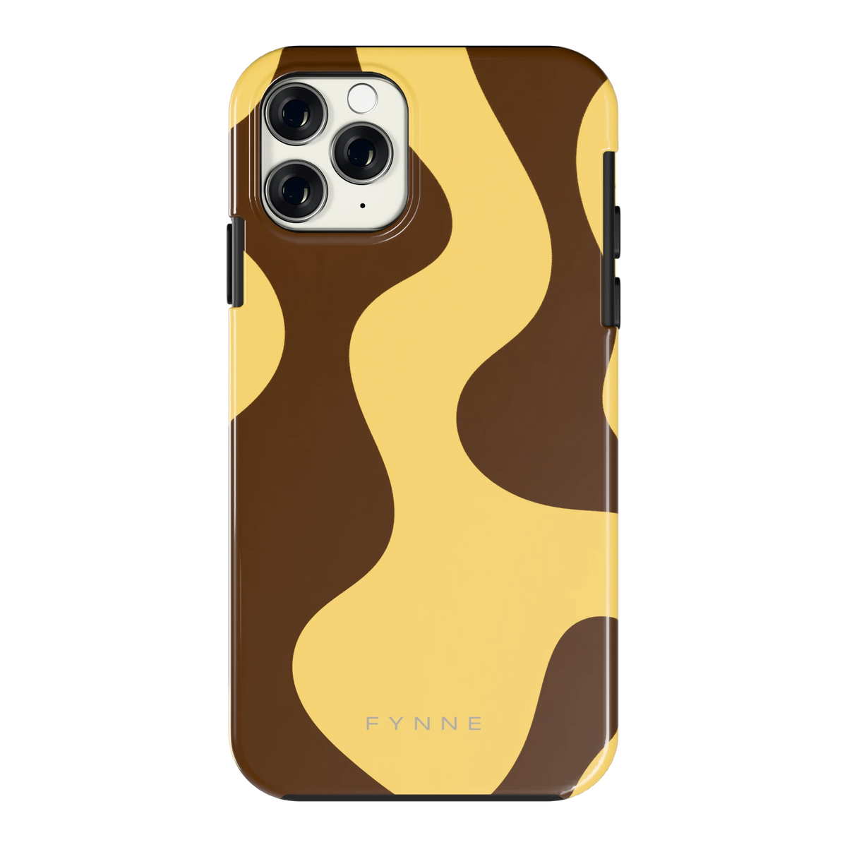 Chocolade Golven hoesje voor iPhone 11 Pro, achterkant