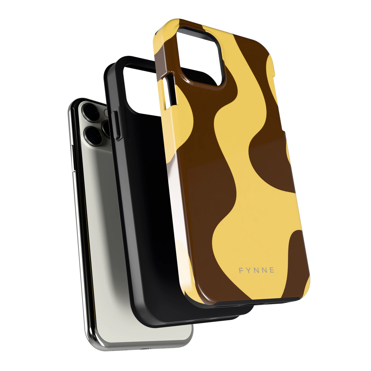 Chocolade Golven hoesje voor iPhone 11 Pro, los van de telefoon