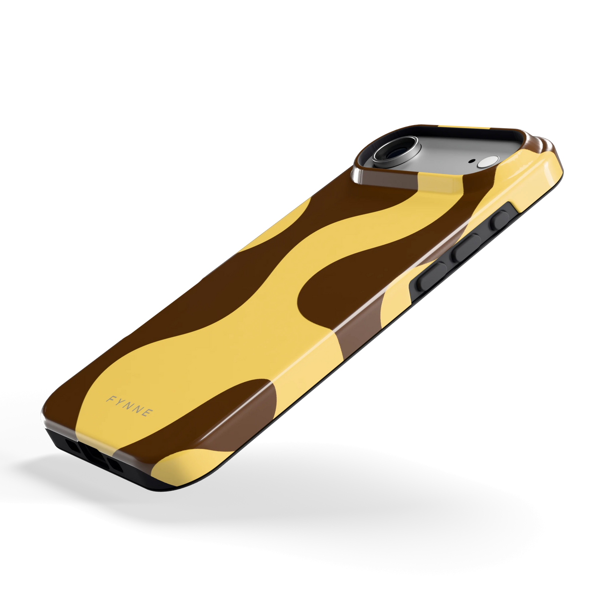 Chocolade Golven hoesje voor iPhone Air, schuin