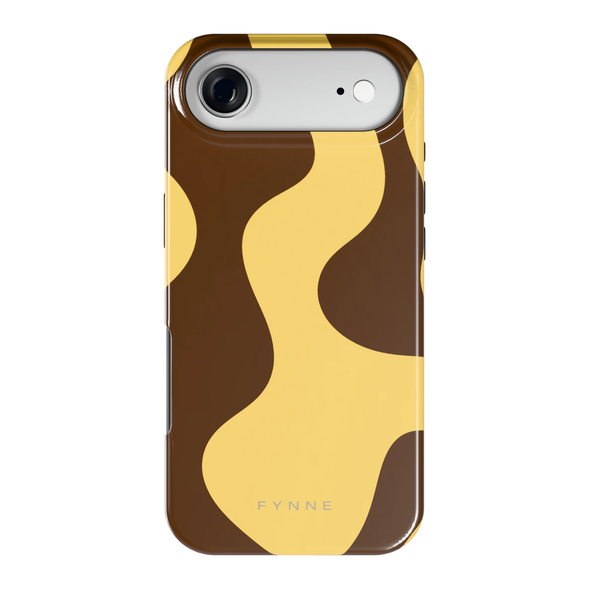 Chocolade Golven hoesje voor iPhone Air, achterkant