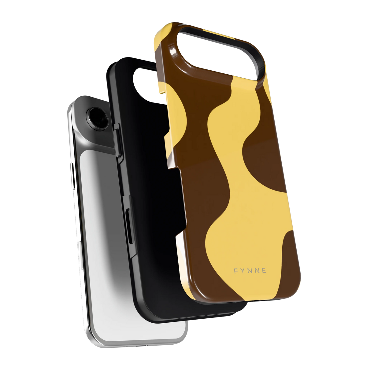 Chocolade Golven hoesje voor iPhone Air, los van de telefoon