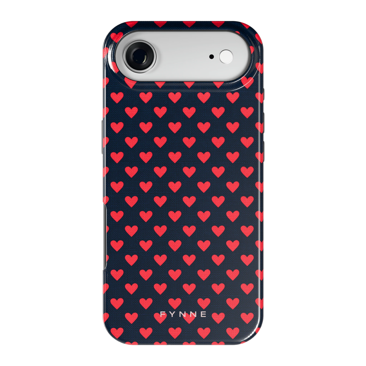Middernacht Hartjes hoesje voor iPhone Air, achterkant