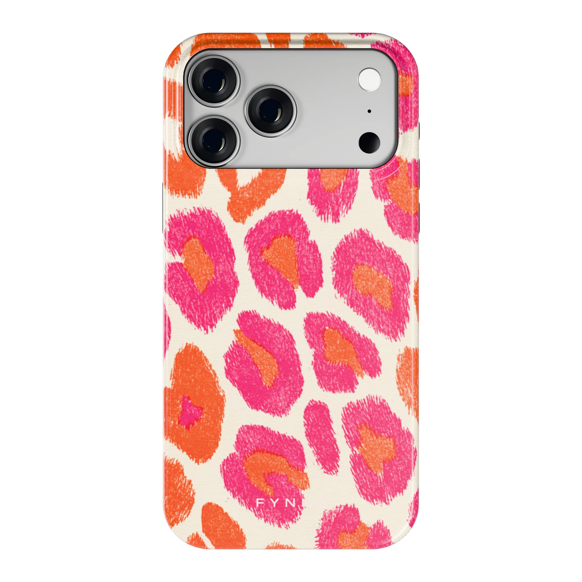 Neon Luipaardvlekken hoesje voor iPhone 18 Pro Max, achterkant