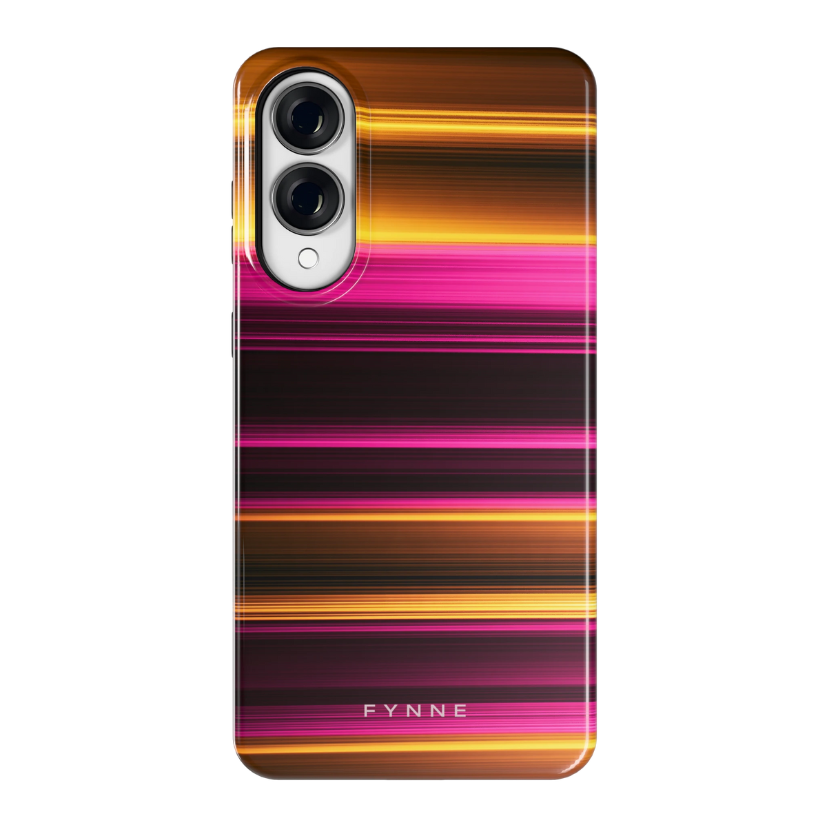 Neon Lichtstrepen hoesje voor Galaxy S25 Edge, achterkant