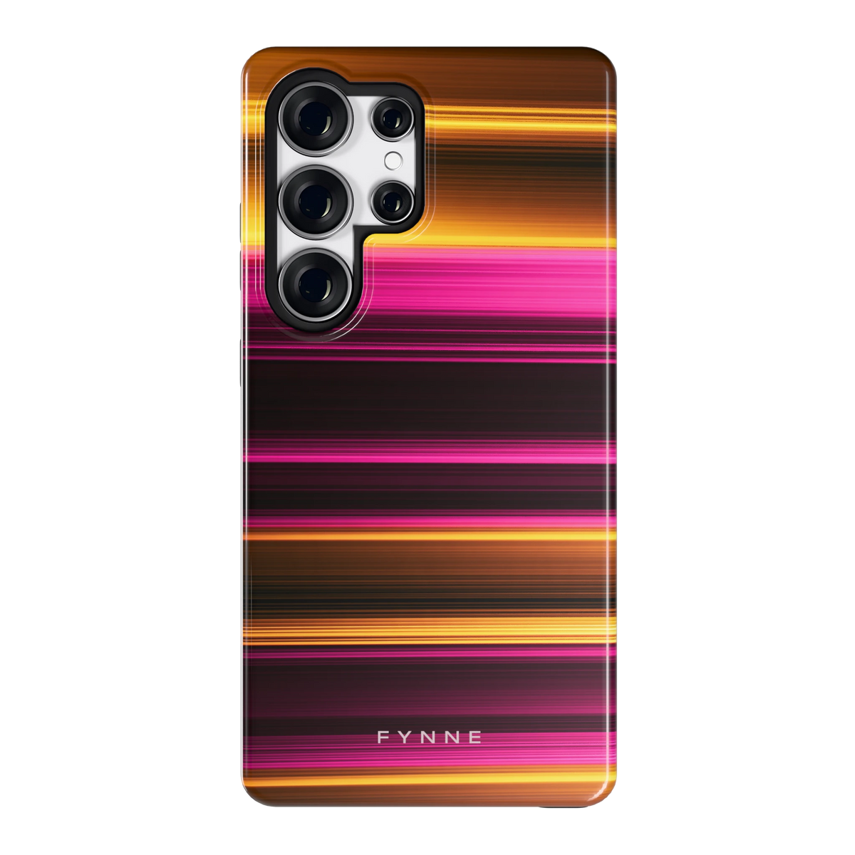 Neon Lichtstrepen hoesje voor Galaxy S25 Ultra, achterkant
