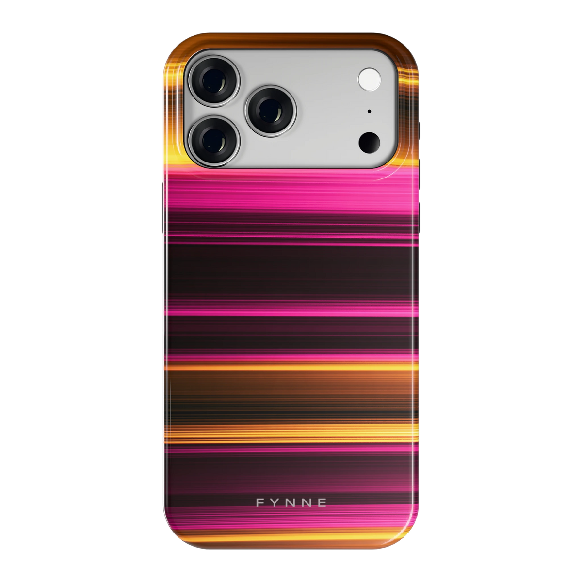 Neon Lichtstrepen hoesje voor iPhone 18 Pro Max, achterkant