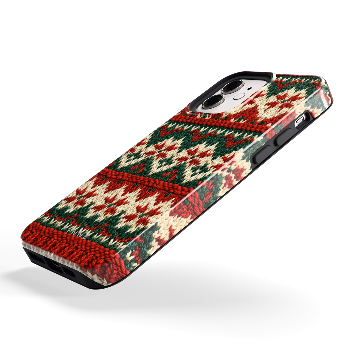 Noords Breisel hoesje voor iPhone 12, schuin