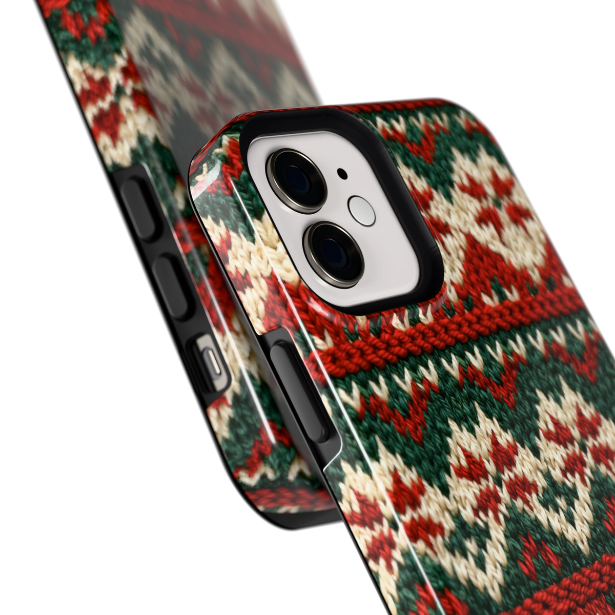 Noords Breisel hoesje voor iPhone 12, close-up