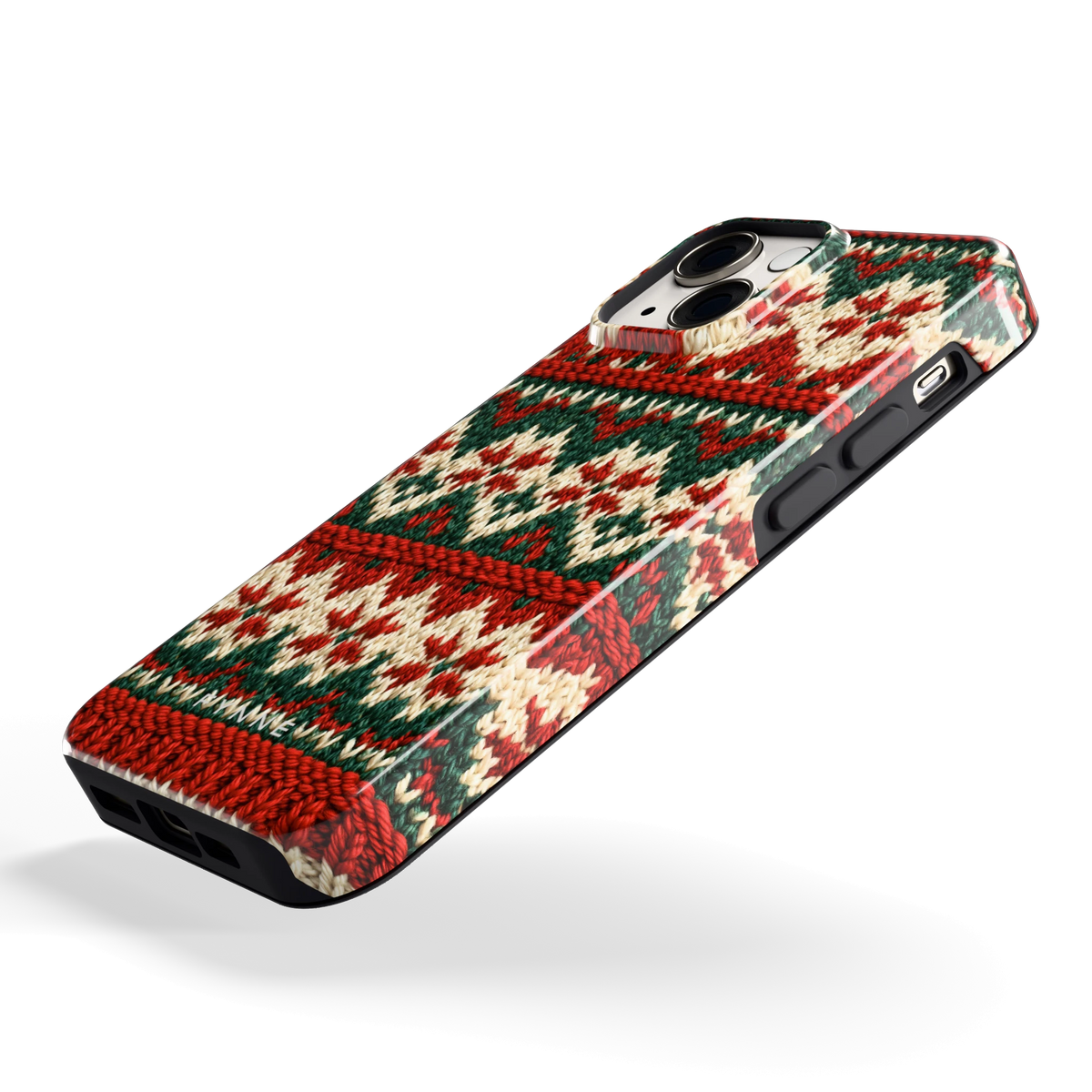 Noords Breisel hoesje voor iPhone 13 mini, schuin