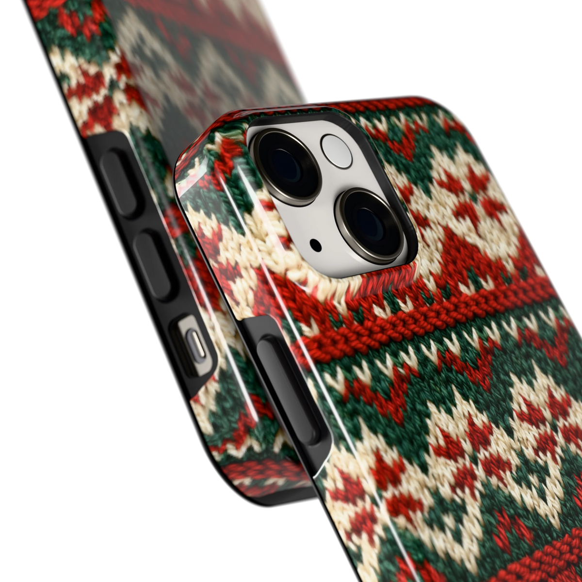 Noords Breisel hoesje voor iPhone 13 mini, close-up