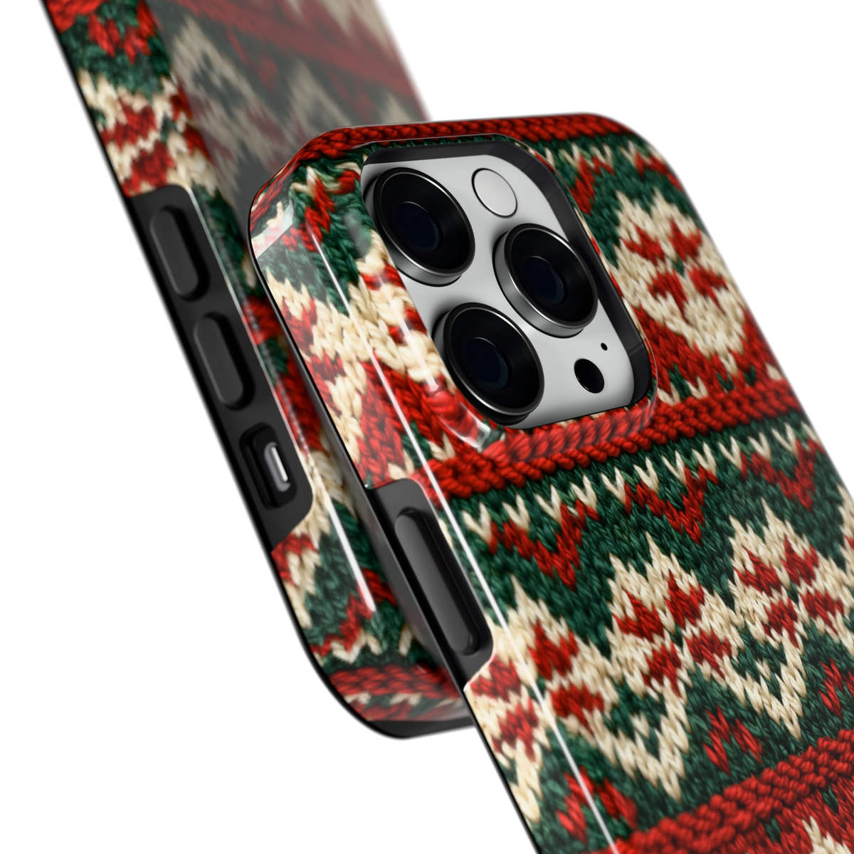Noords Breisel hoesje voor iPhone 14 Pro, close-up