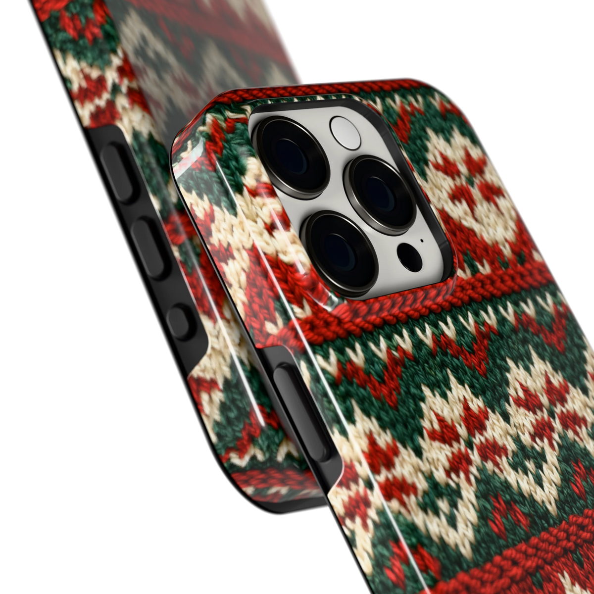 Noords Breisel hoesje voor iPhone 15 Pro, close-up