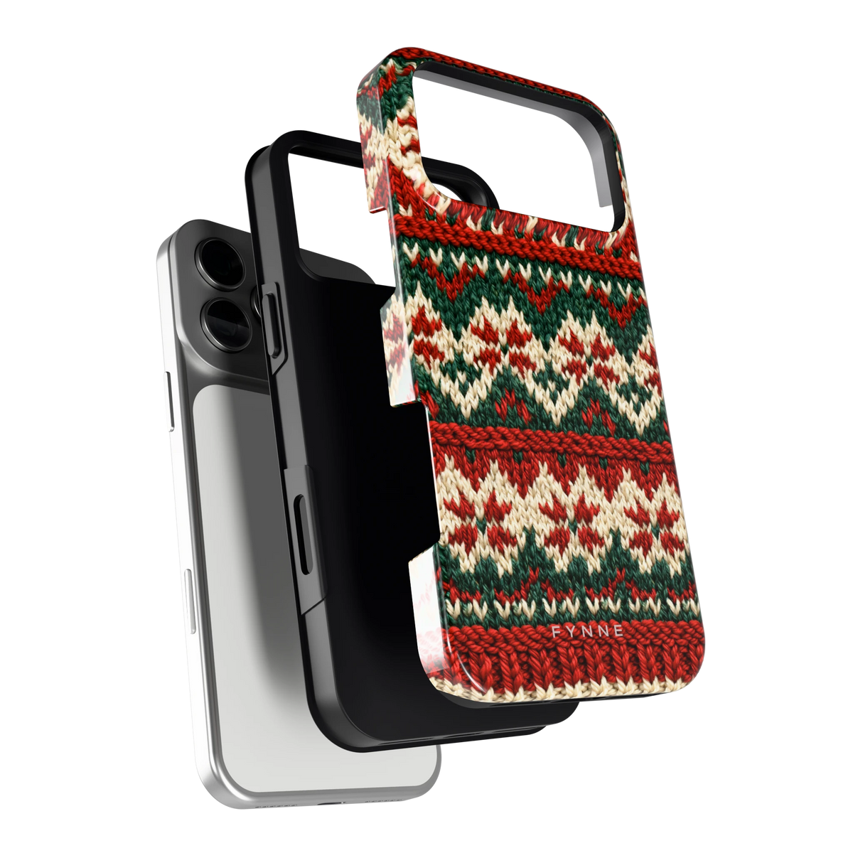 Noords Breisel hoesje voor iPhone 17 Pro Max, los van de telefoon