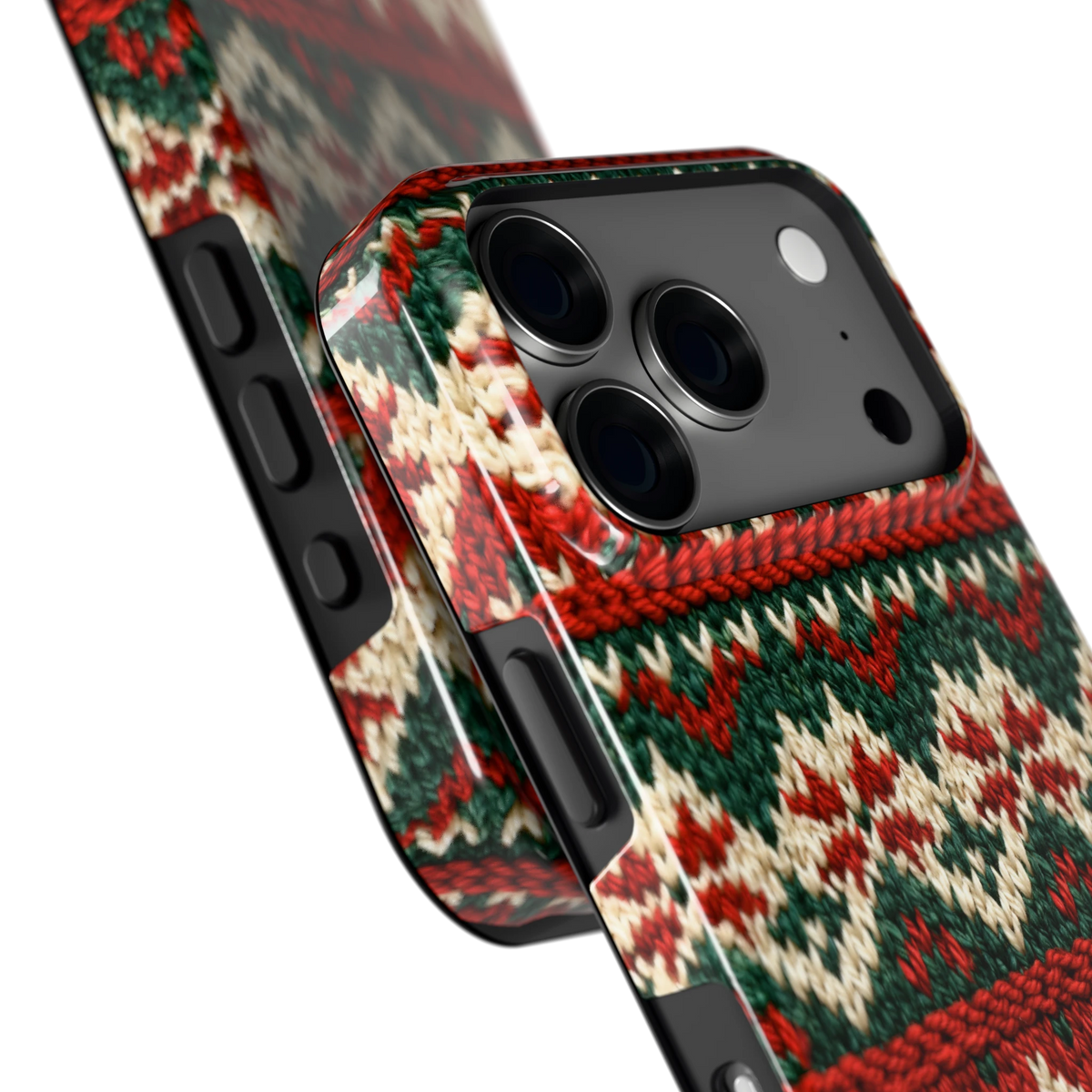 Noords Breisel hoesje voor iPhone 18 Pro, close-up