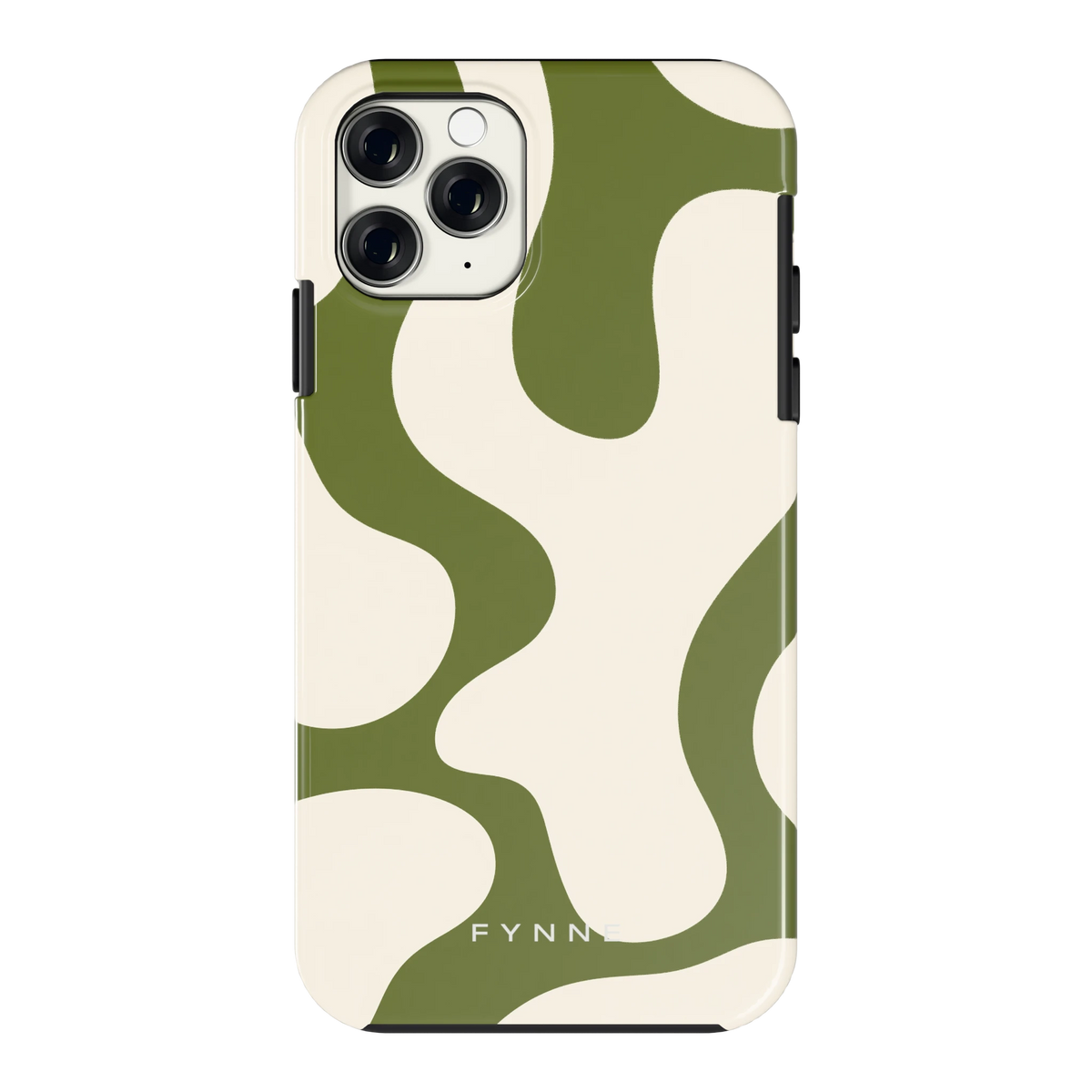 Olijfvlekken hoesje voor iPhone 11 Pro, achterkant