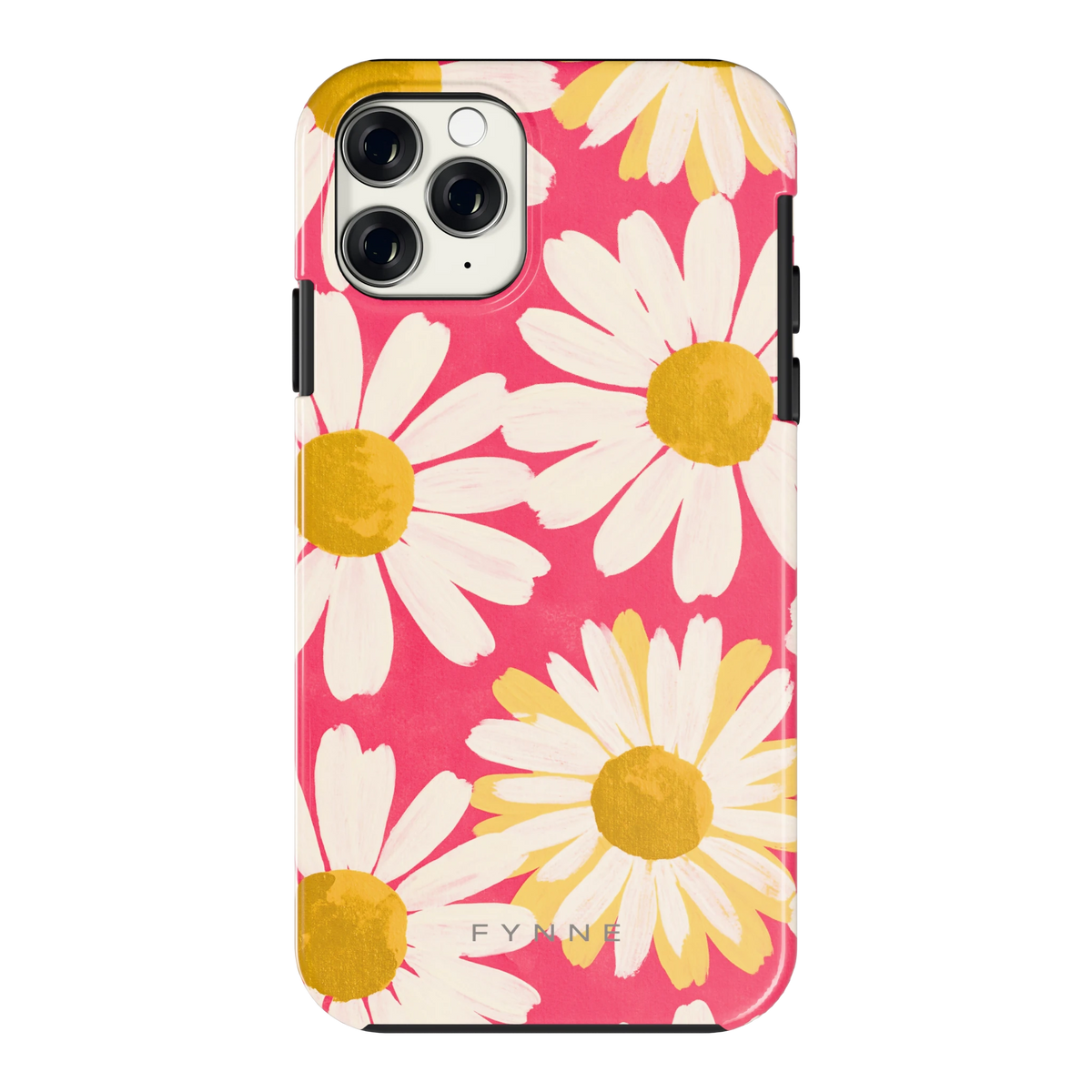 Geschilderde madeliefjes hoesje voor iPhone 11 Pro, achterkant