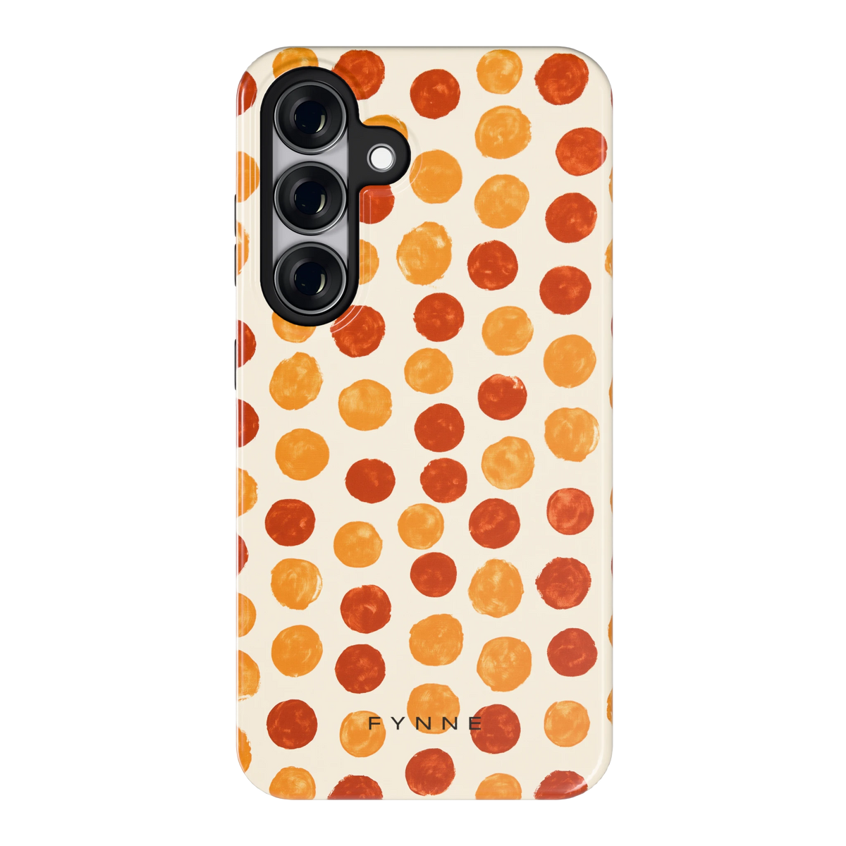 Geverfde Stippen hoesje voor Galaxy S25, achterkant