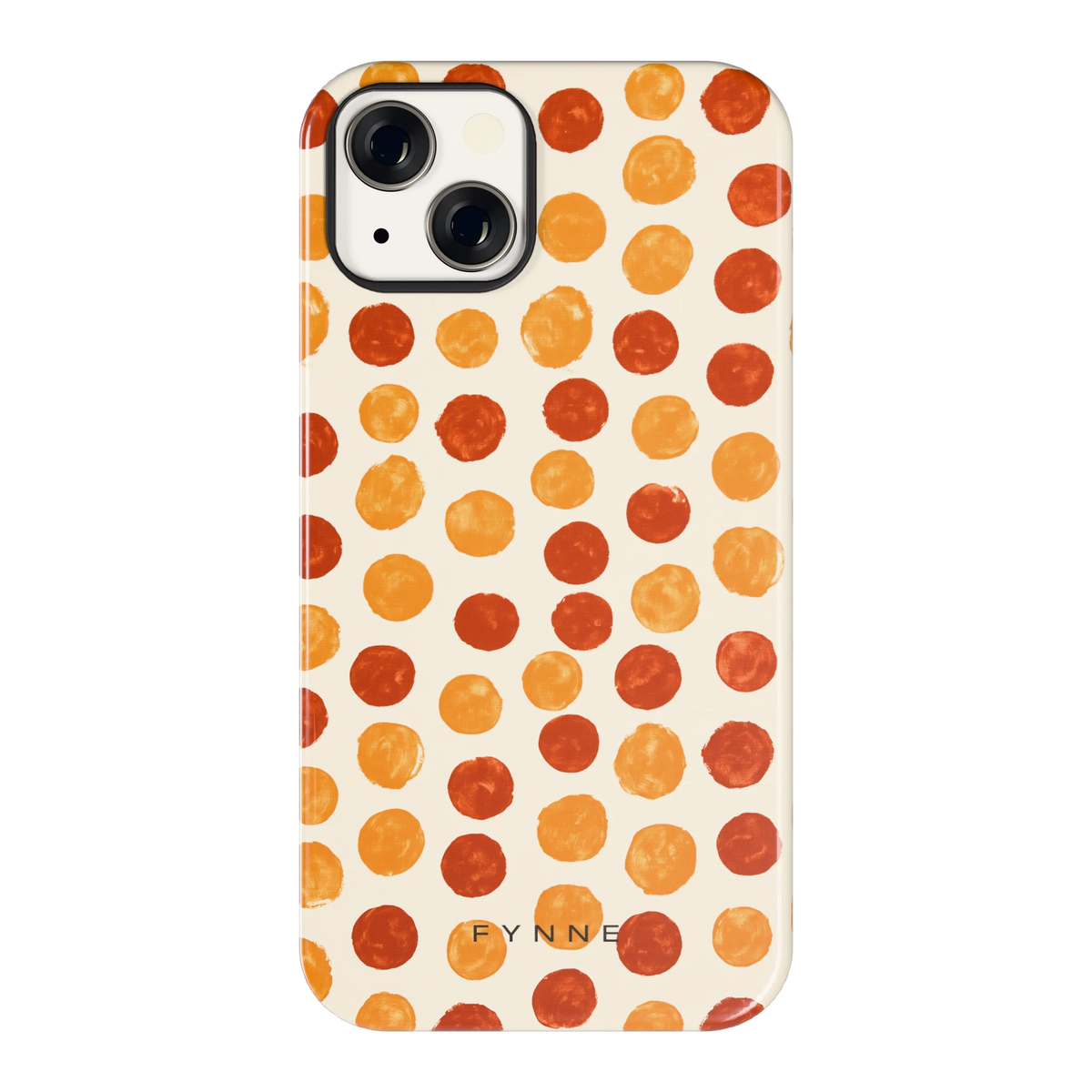 Geverfde Stippen hoesje voor iPhone 13, achterkant