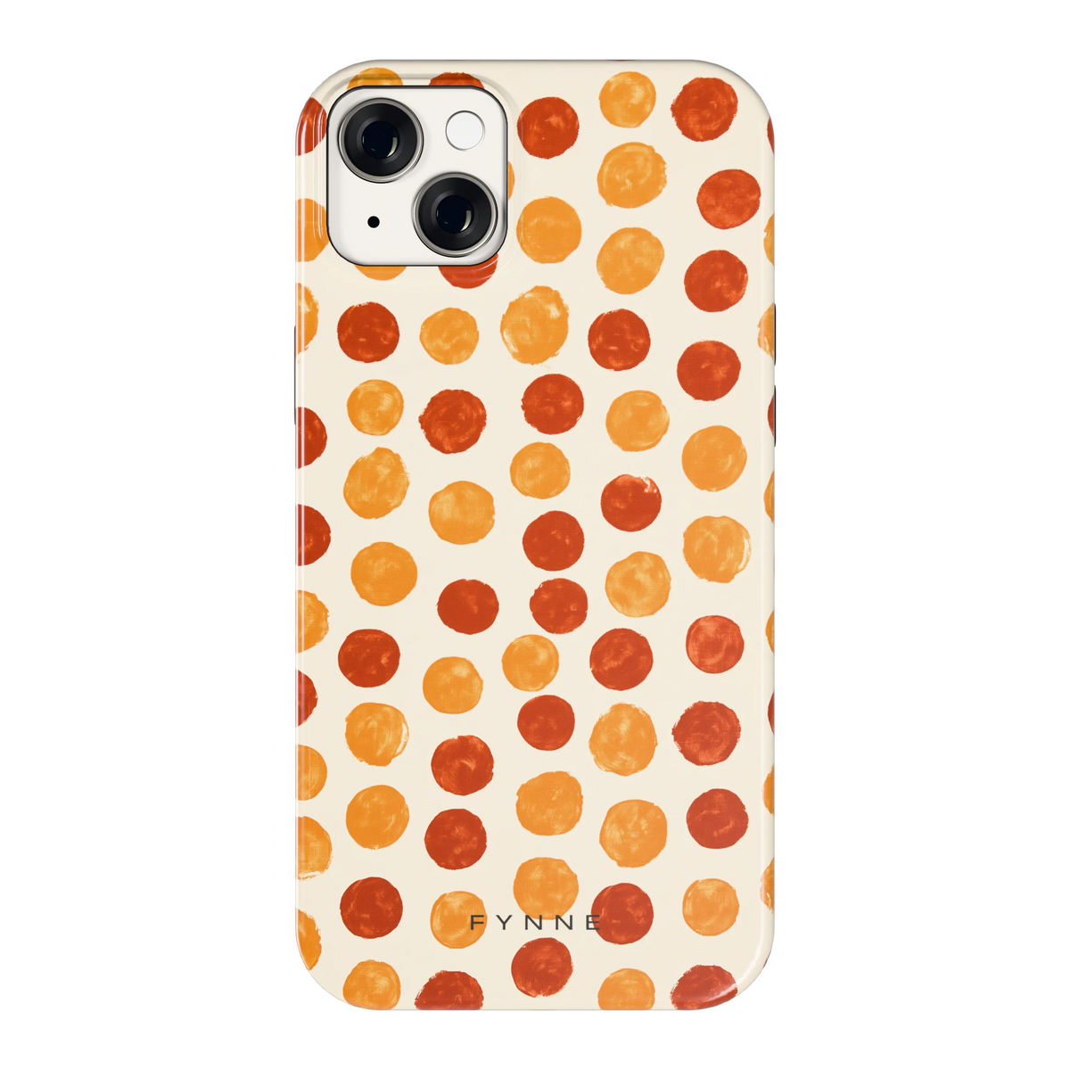 Geverfde Stippen hoesje voor iPhone 14 Plus, achterkant