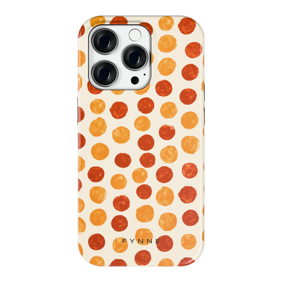 Geverfde Stippen hoesje voor iPhone 14 Pro, achterkant
