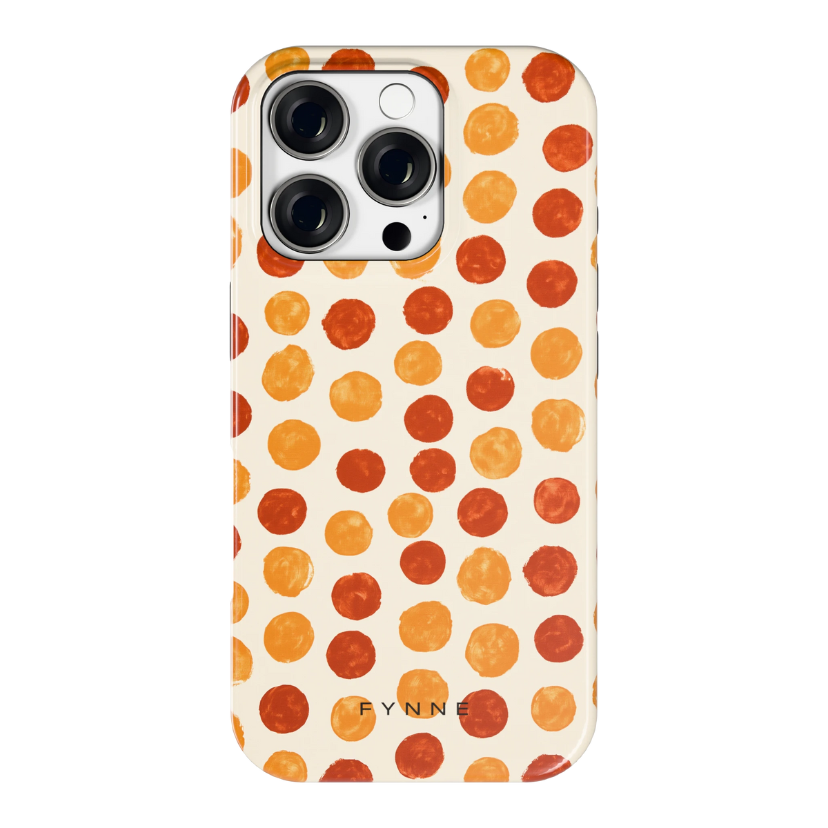 Geverfde Stippen hoesje voor iPhone 16 Pro, achterkant