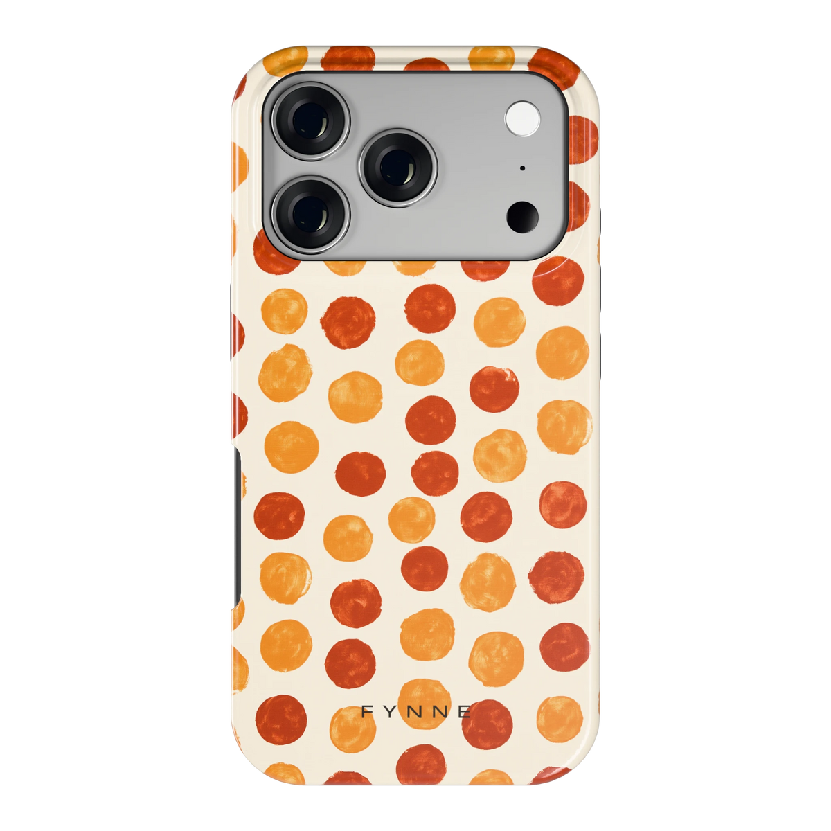 Geverfde Stippen hoesje voor iPhone 17 Pro, achterkant