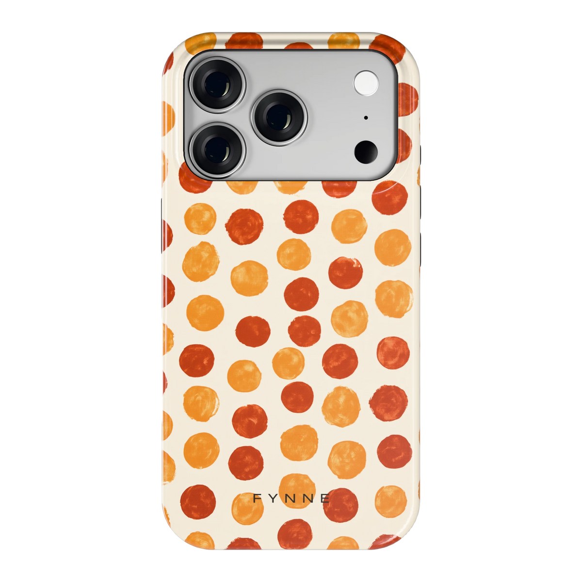Geverfde Stippen hoesje voor iPhone 18 Pro, achterkant
