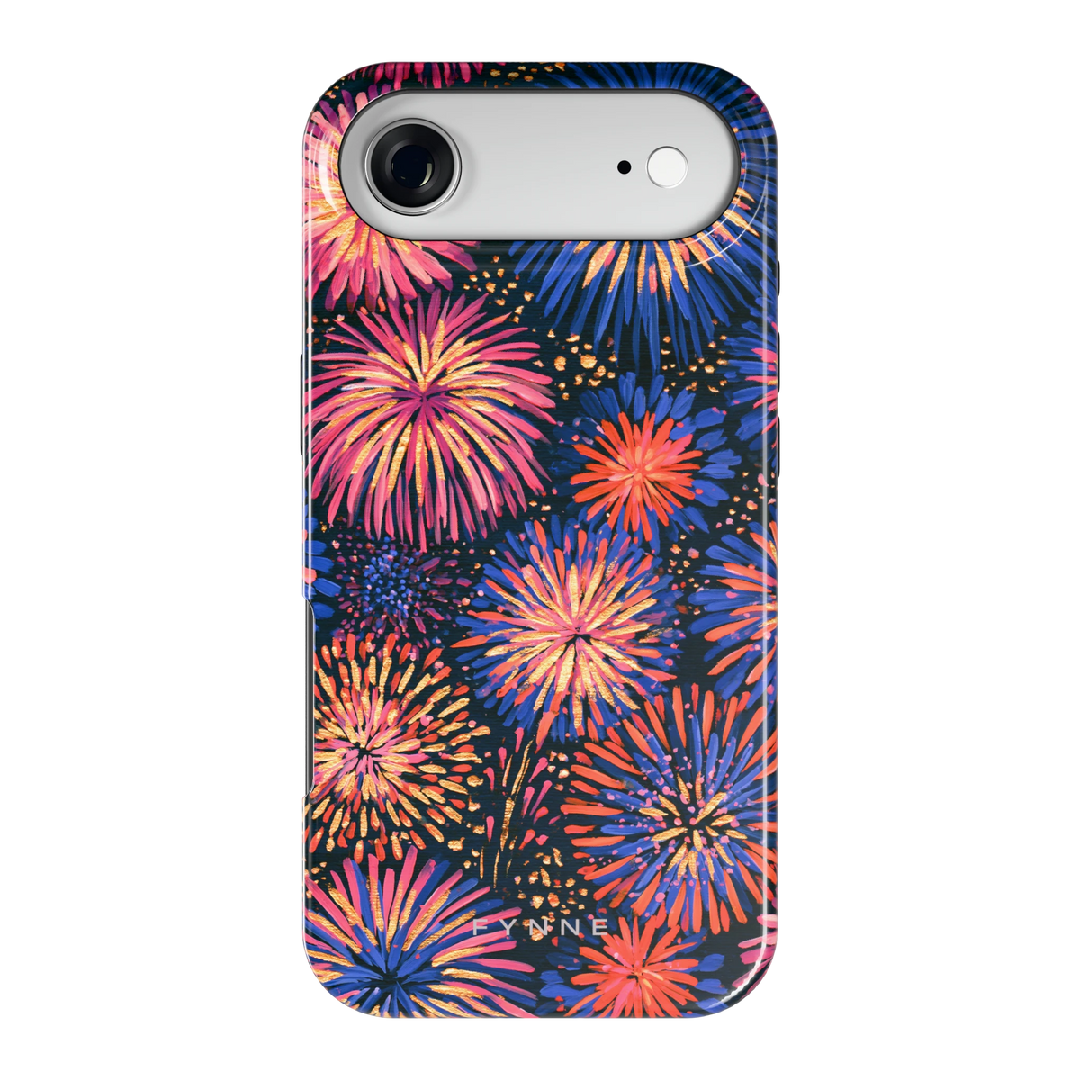 Beschilderd vuurwerk hoesje voor iPhone Air, achterkant