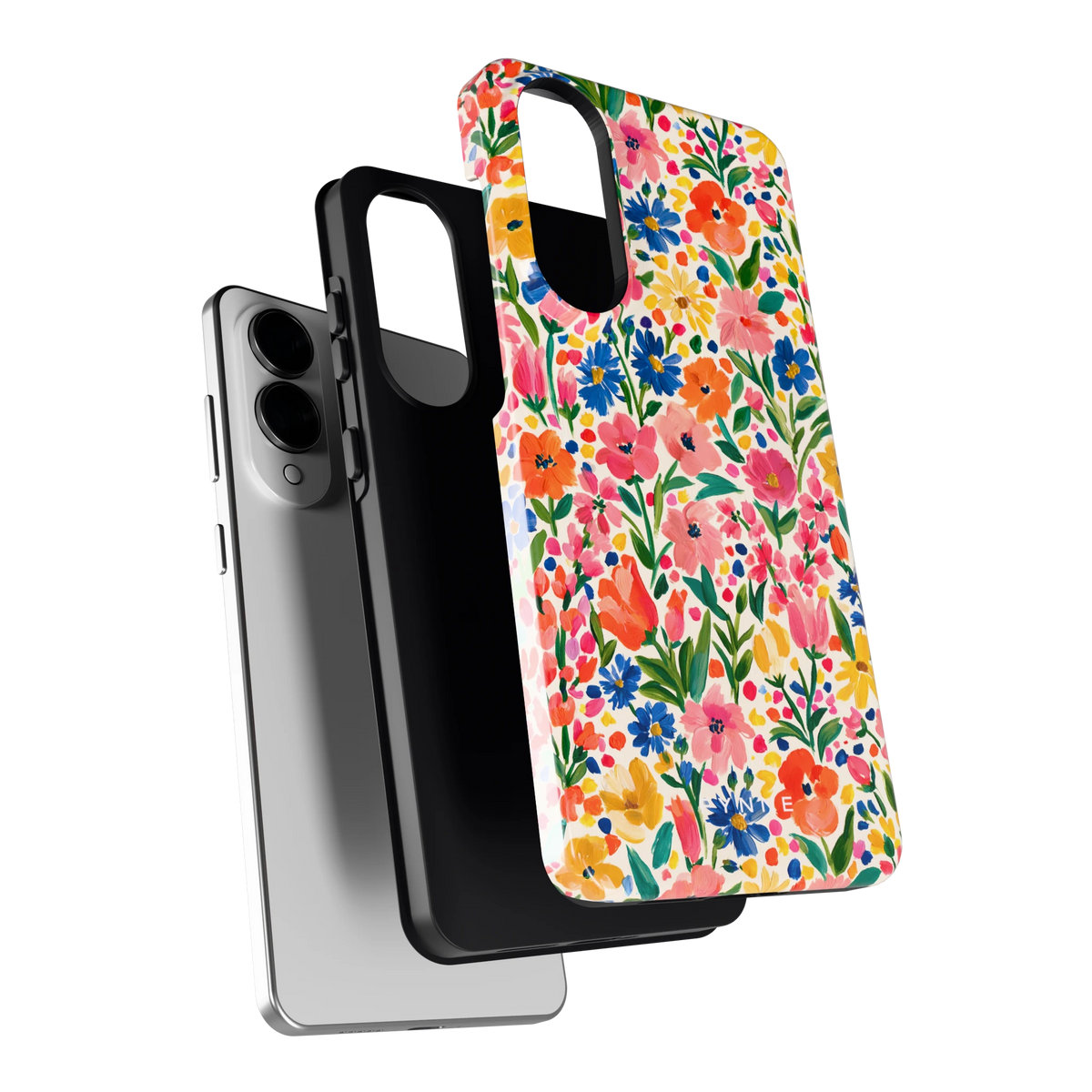 Geschilderd Bloemenveld hoesje voor Galaxy S25 Edge, los van de telefoon