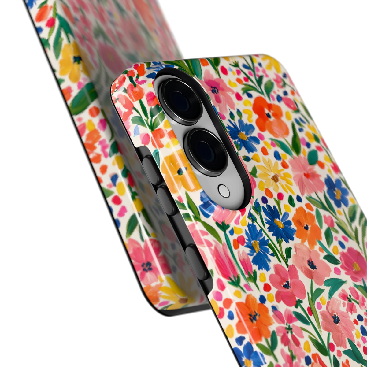 Geschilderd Bloemenveld hoesje voor Galaxy S25 Edge, close-up