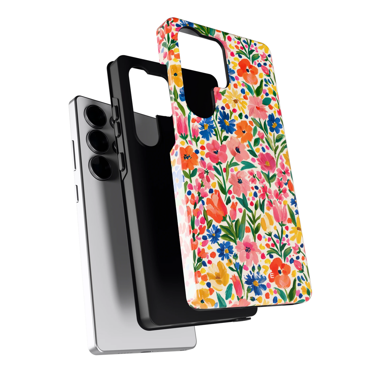 Geschilderd Bloemenveld hoesje voor Galaxy S25 Ultra, los van de telefoon