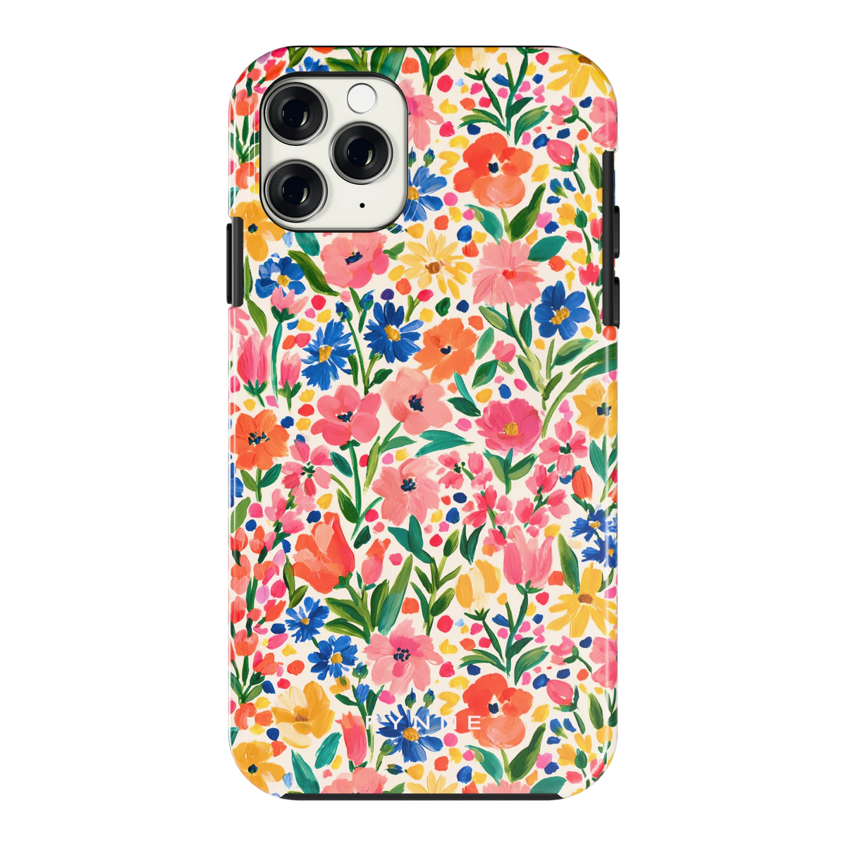 Geschilderd Bloemenveld hoesje voor iPhone 11 Pro, achterkant