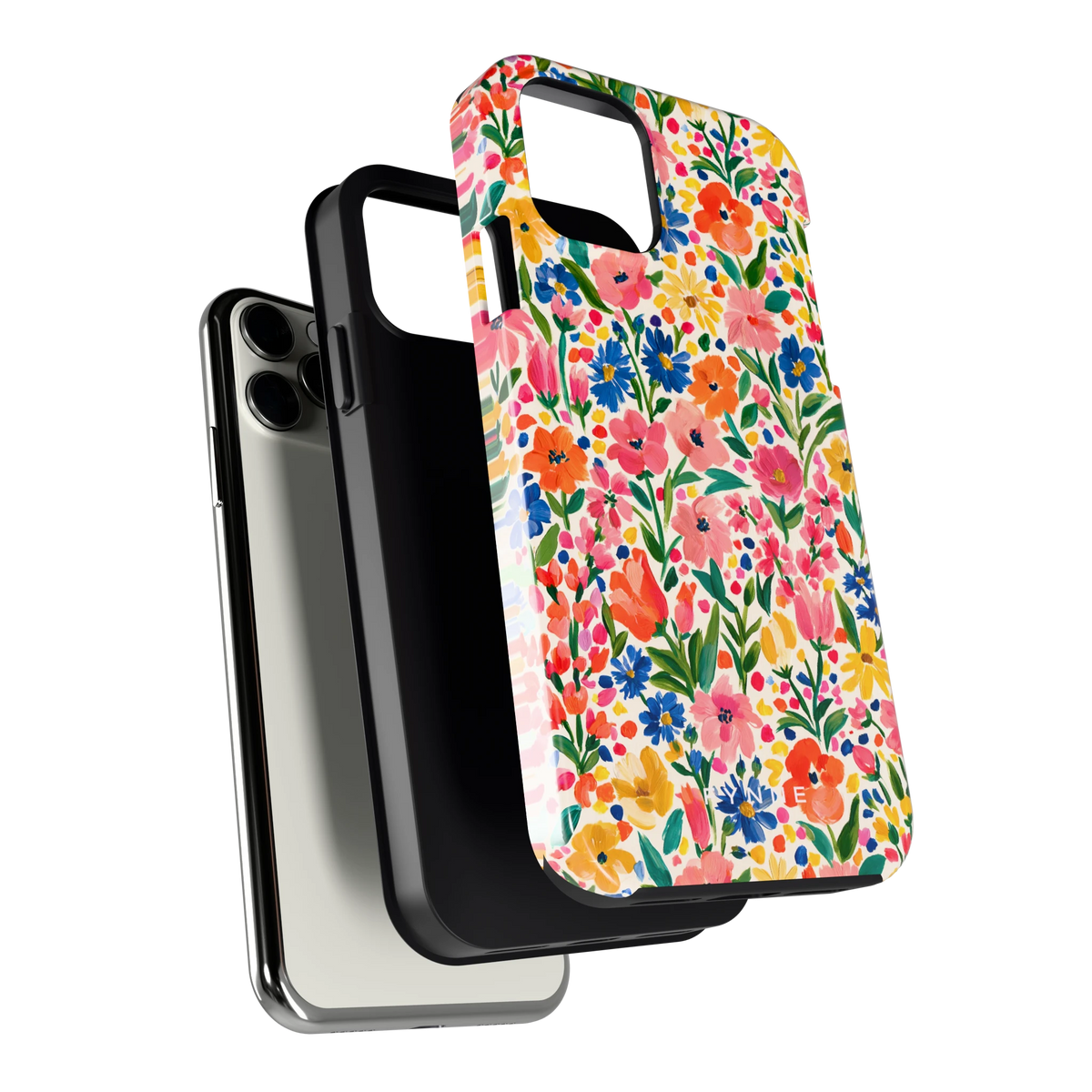 Geschilderd Bloemenveld hoesje voor iPhone 11 Pro, los van de telefoon